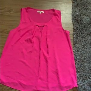 Pink blouse like tank top